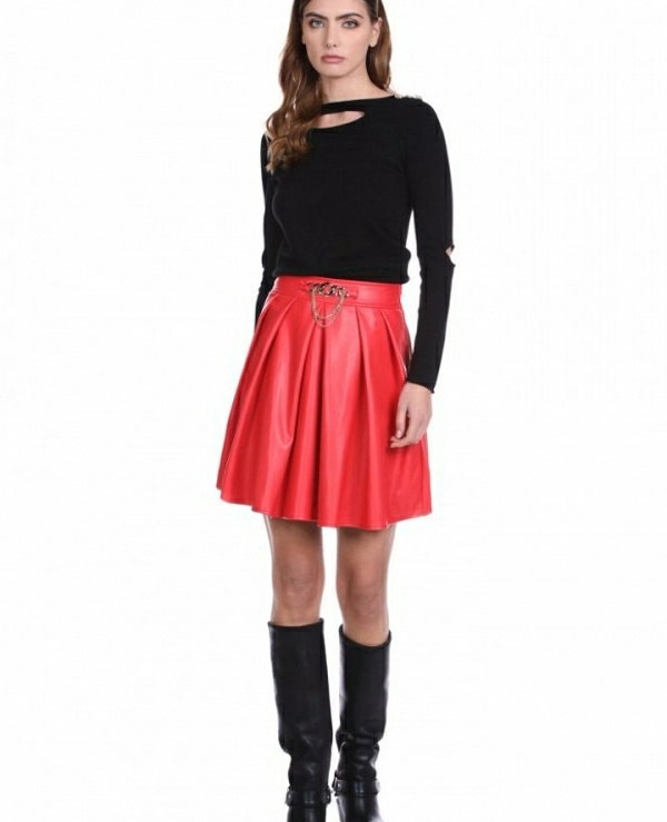 FALDA DE ECOPIEL VUELO DE RELISH FRANCHIS - 13773