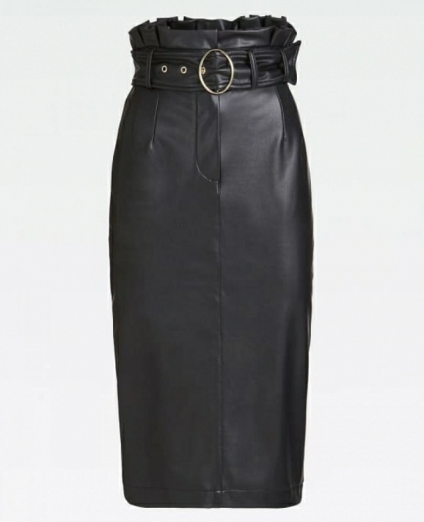 FALDA GUESS MIDI HEBILLA - 11312