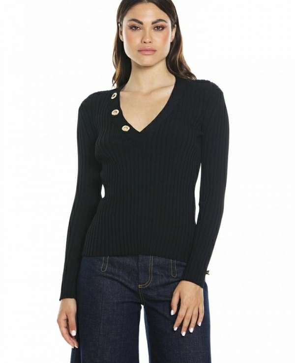 JERSEY DE CANALE NEGRO DE RELISH MODELO LARIMAR