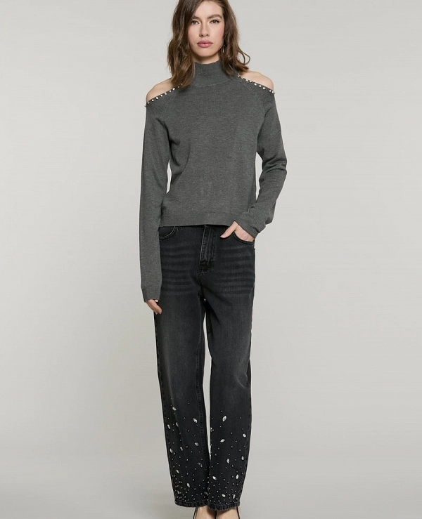 Jersey de manga larga BOGNANNI con escote DE RELISH - 22190