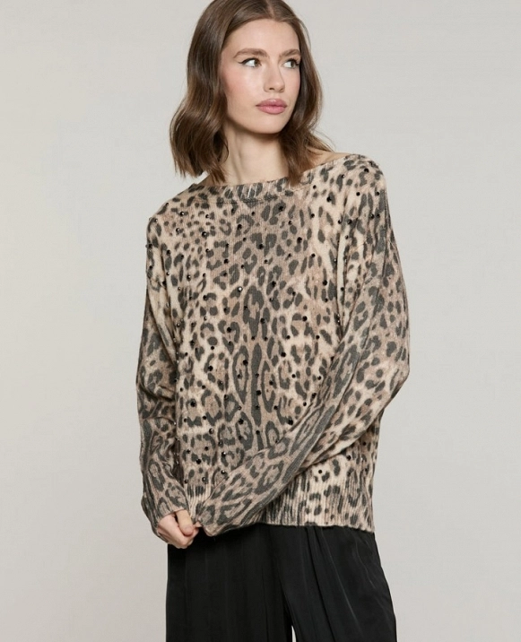Jersey de manga larga con cuello barco de BAGLIO DE RELISH