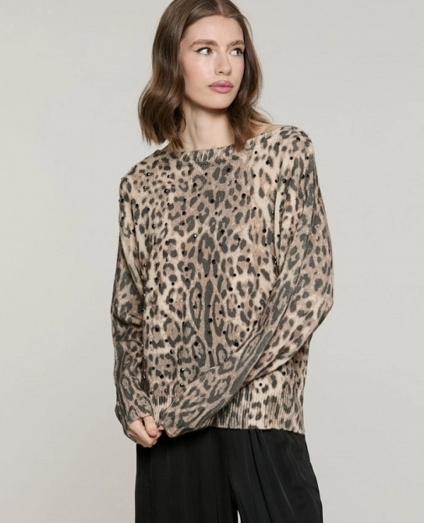 Jersey de manga larga con cuello barco de BAGLIO DE RELISH