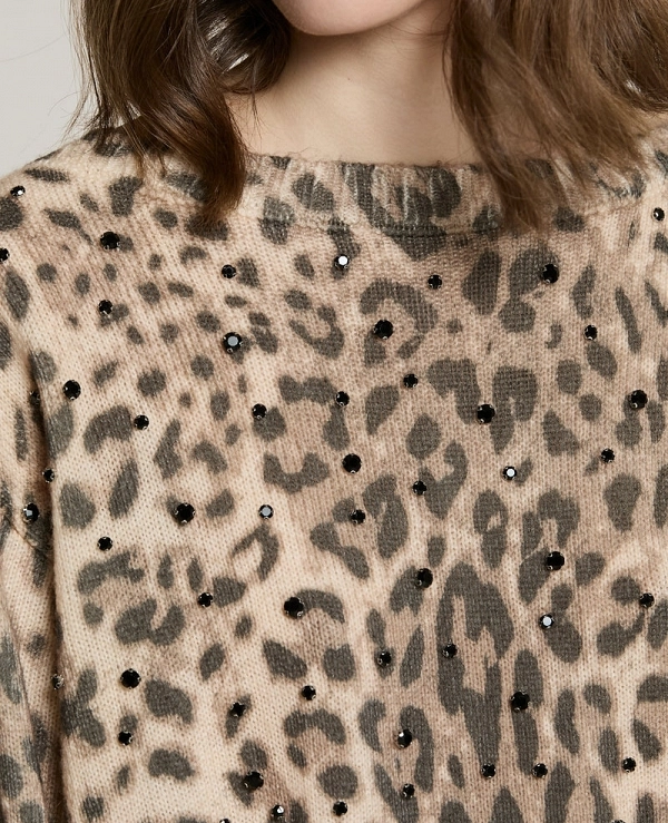 Jersey de manga larga con cuello barco de BAGLIO DE RELISH - 22212