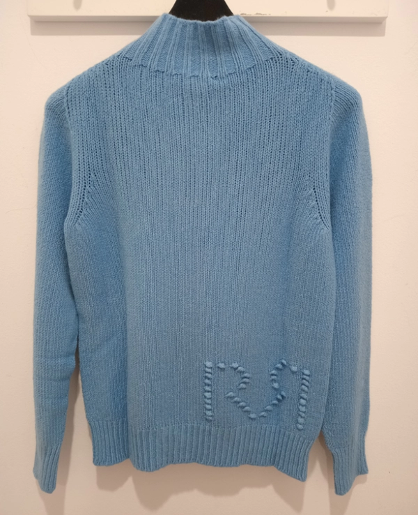 JERSEY DE PUNTO DETALLE LETRAS BORDADAS - 20844