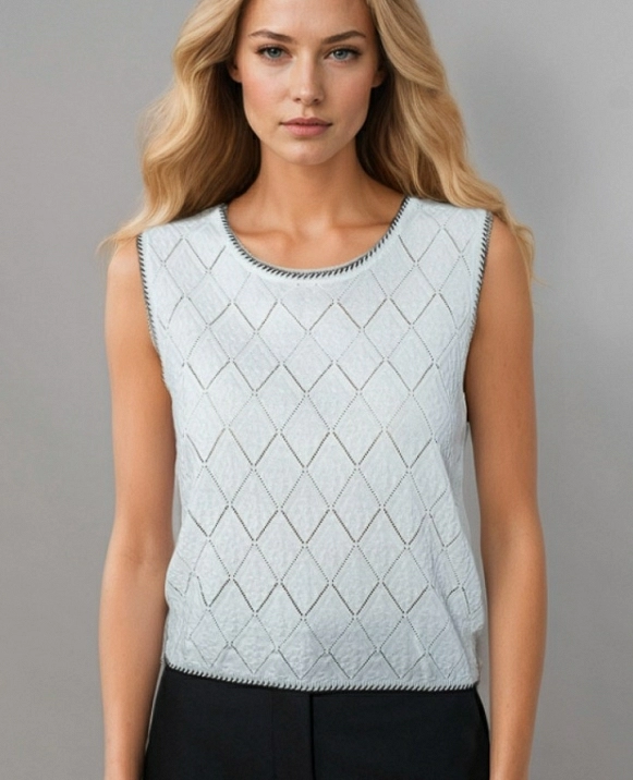 JERSEY DE PUNTO SIN MANGA DE GOA GOA MODELO 15204147