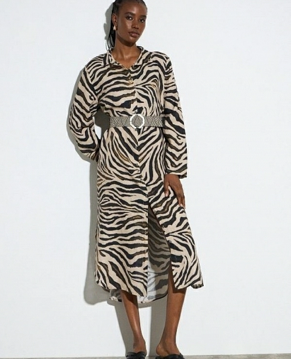 KAFTAN DE TIPO CEBRA DE BSB MODELO 053-240008