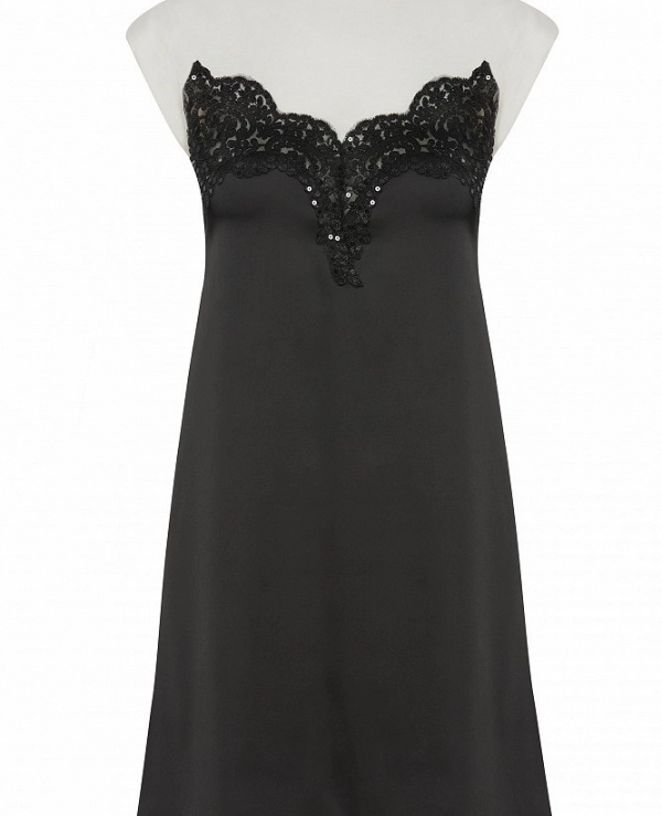 Minivestido con tejidos mixtos. DE BSB MODELO :0056-0211022 - 22111