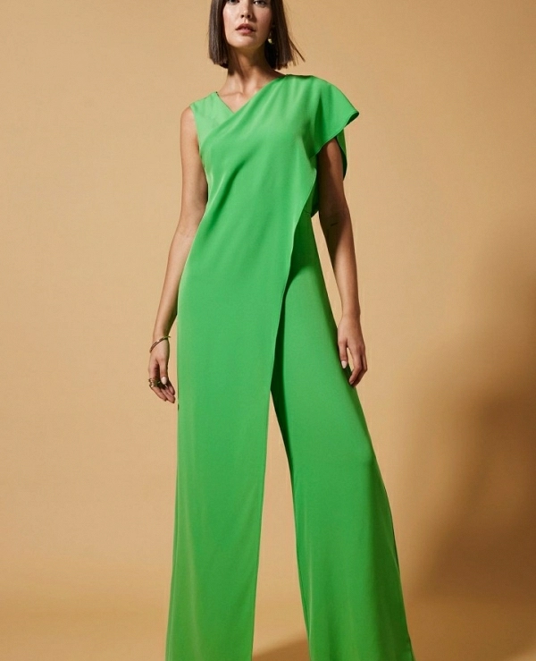 Mono cuello pico con sobretela en parte delantera. - 17901