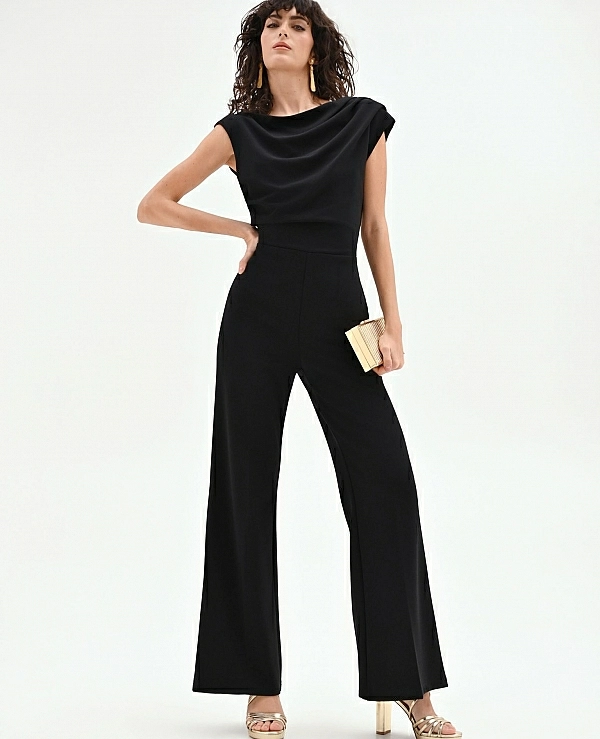 MONO NEGRO CON ESCOTE ASIM�TRICO - 21535