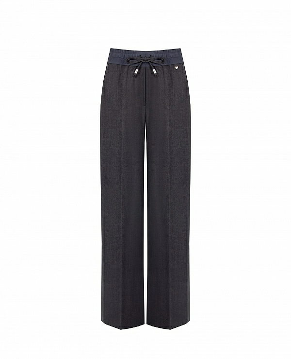 Pantaln amplio con cordn de ajuste