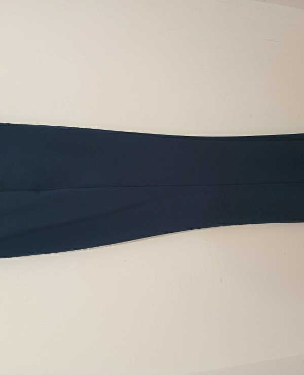 PANTALN ELASTICO CON CAMPANA  Y TIRO ALTO - 20825