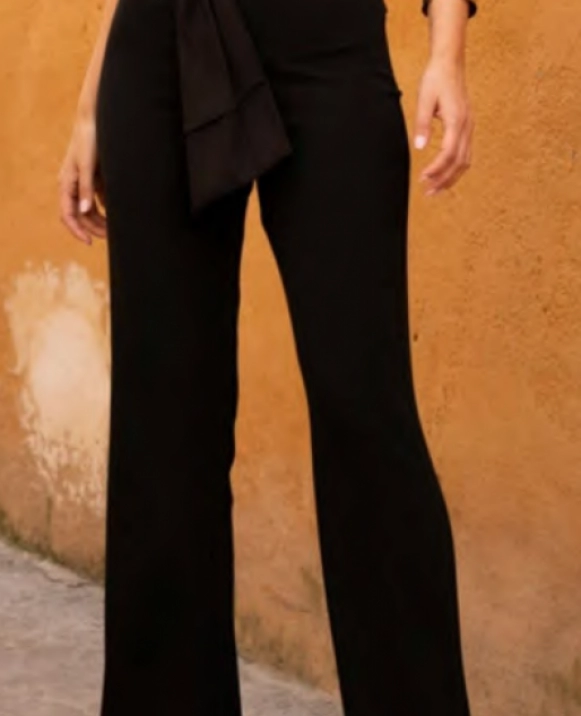 PANTALN NEGRO TIPO FAJIN 