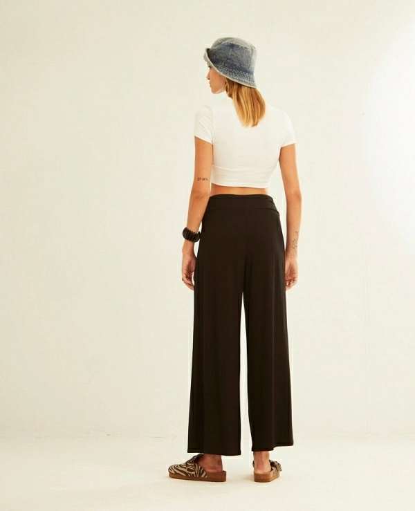 Pantaln Pinzas Negro