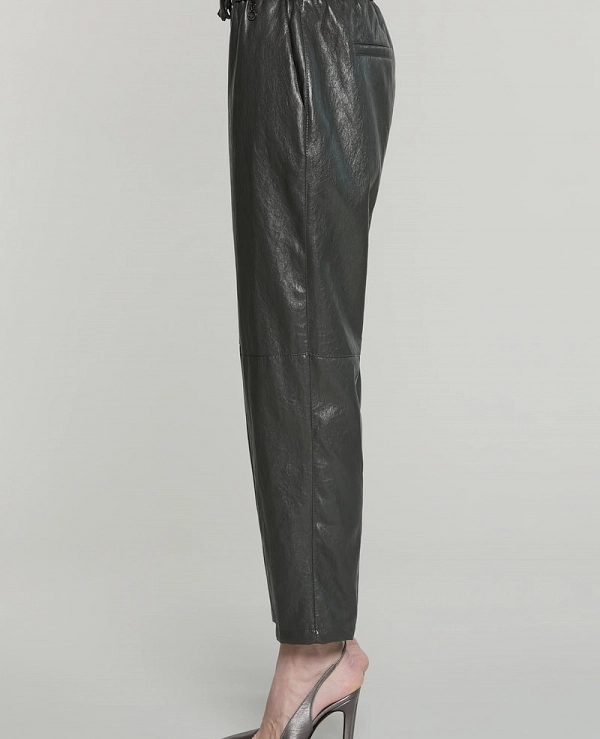 Pantalones ATTILY de talle alto con cintura el�stica - 22181