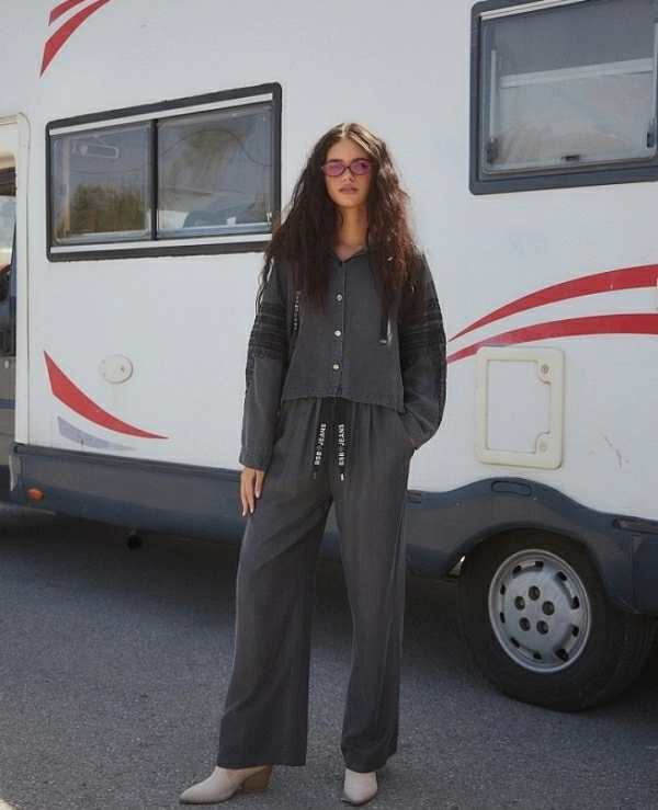 Pantalones con cintura elstica MODELO DE BSB 054-212902