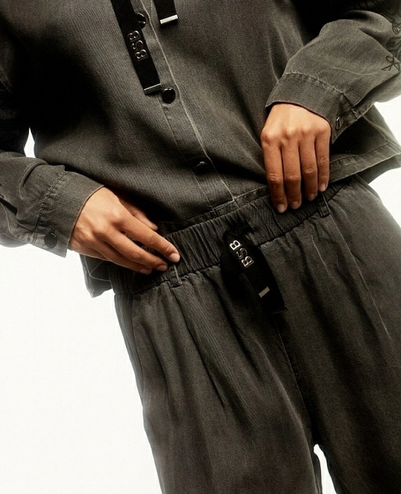 Pantalones con cintura elstica MODELO DE BSB 054-212902