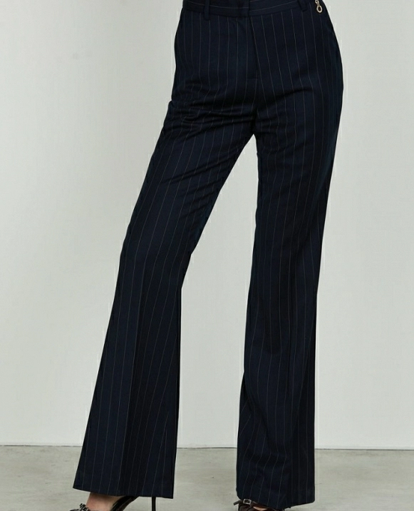 Pantalones IUSSUS de cintura alta con bolsillos franceses