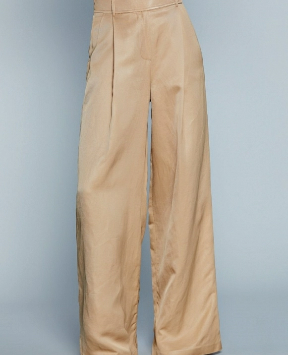Pantalones palazzo de cintura alta DE RELISH