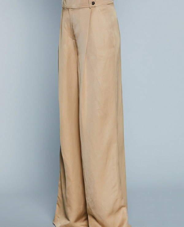 Pantalones palazzo de cintura alta DE RELISH