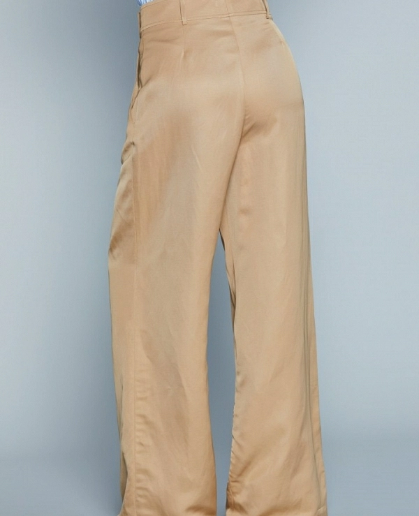 Pantalones palazzo de cintura alta DE RELISH