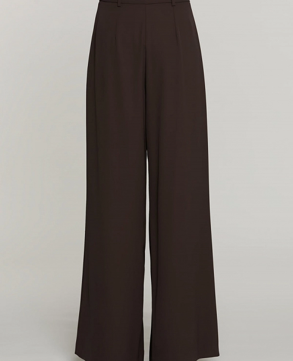 Pantalones palazzo de talle alto ROJEM  - 22169
