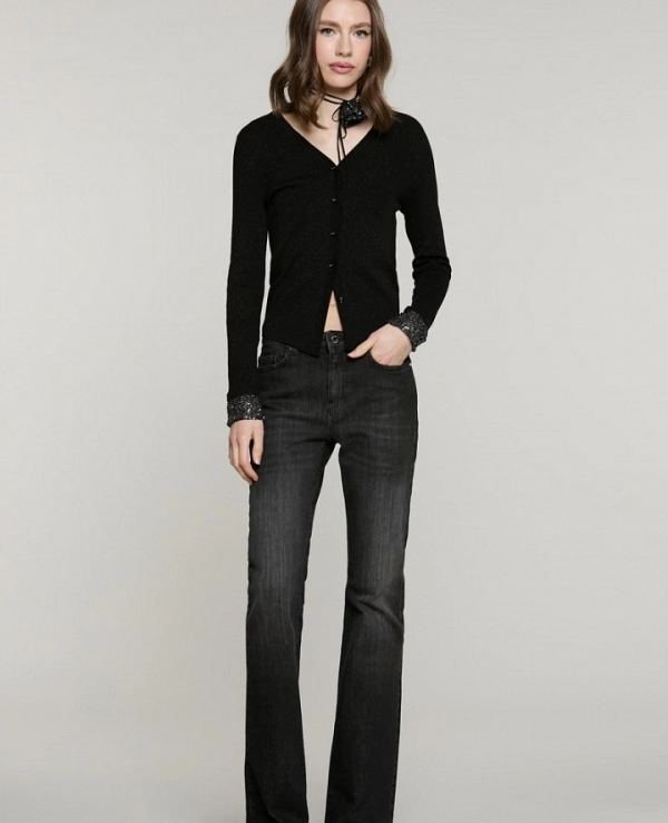 Pantalones SCHIFFER_BLACK  DE RELISH