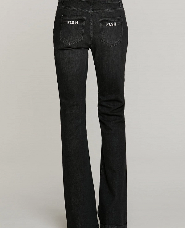 Pantalones SCHIFFER_BLACK  DE RELISH - 22159