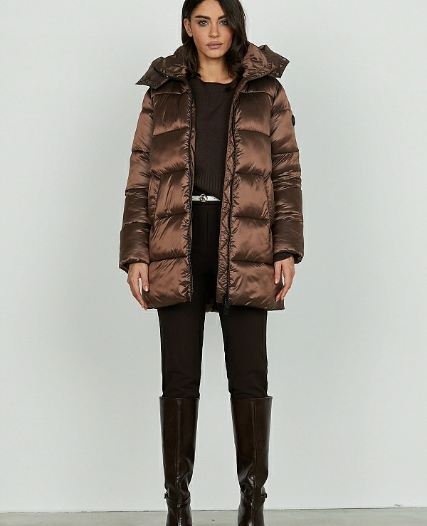 Plumfero ARGANIAN de manga larga, DE RELISH puos de canal y capucha desmontable. Ms zip ms bols - 20985