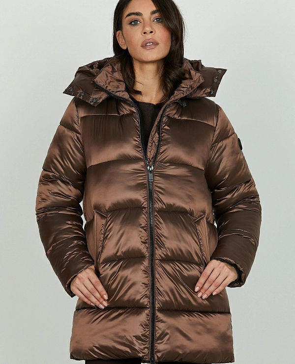 Plumfero ARGANIAN de manga larga, DE RELISH puos de canal y capucha desmontable. Ms zip ms bols - 20986