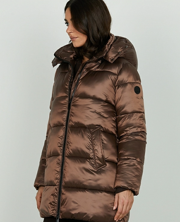 Plumfero ARGANIAN de manga larga, DE RELISH puos de canal y capucha desmontable. Ms zip ms bols - 20988