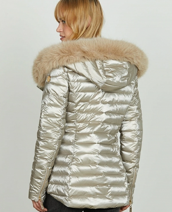 Plumfero de manga larga PYLEM con cremallera cruzada DE RELISH  - 20590