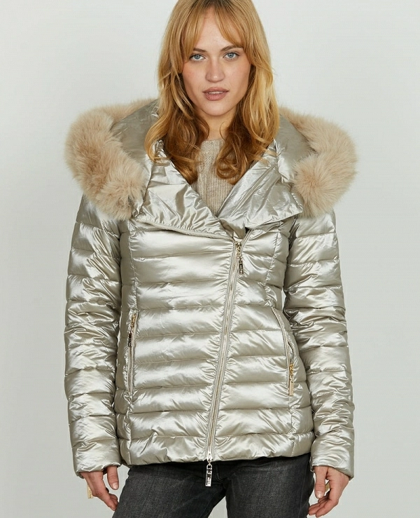 Plumfero de manga larga PYLEM con cremallera cruzada DE RELISH  - 20593