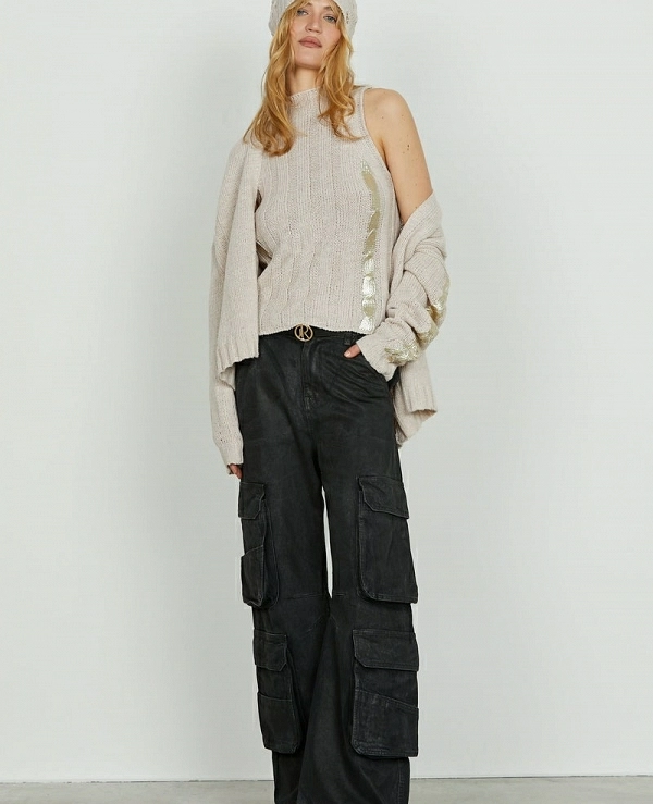 POCKET_30 pantalones de RELISH orte alto 5 ts ms bolsillos grandes  - 20470