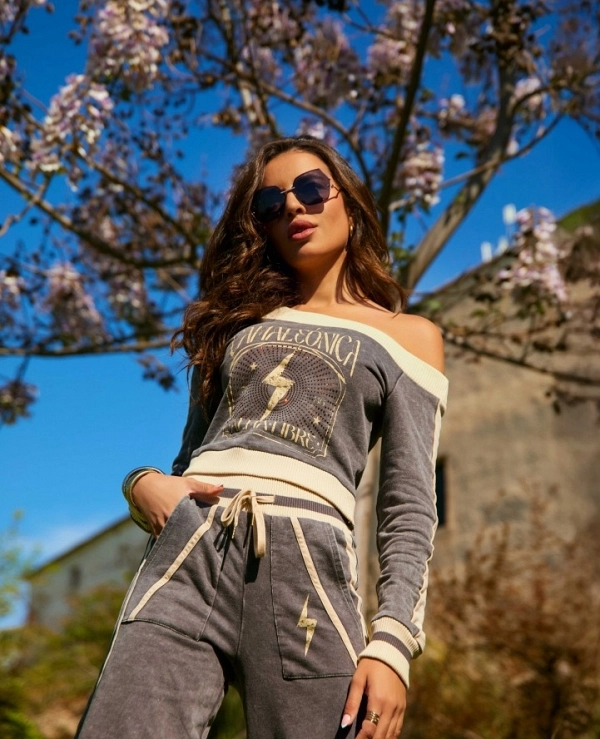 SUDADERA DE CAMALE�NICA MODELO SNORIN