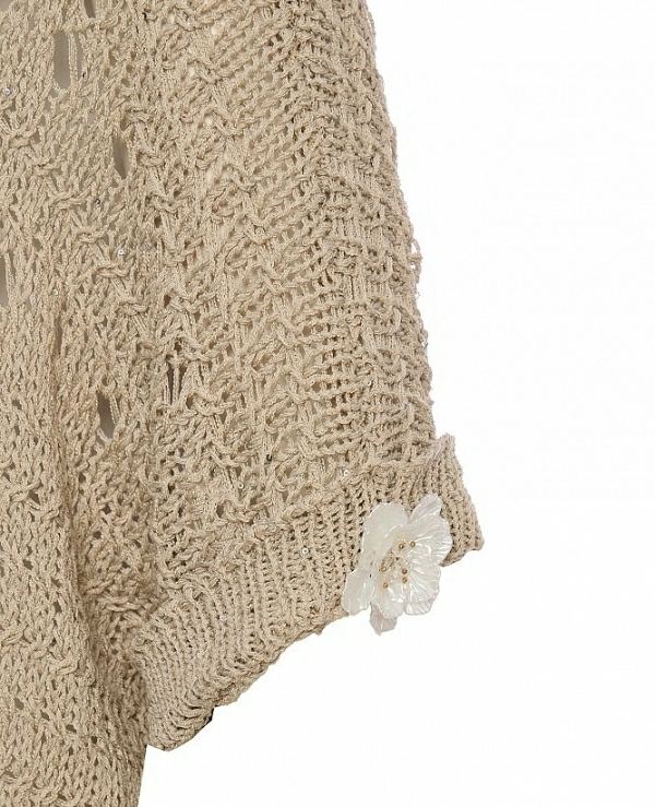 Su�ter de manga corta con calados de BSB MODELO 055-260009-17 - 21161