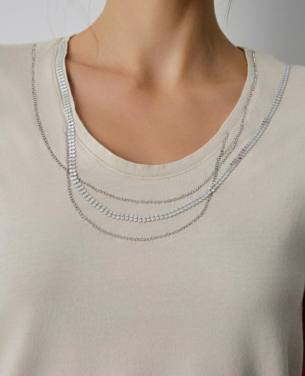 Top DE BSB, con mangas cortas,