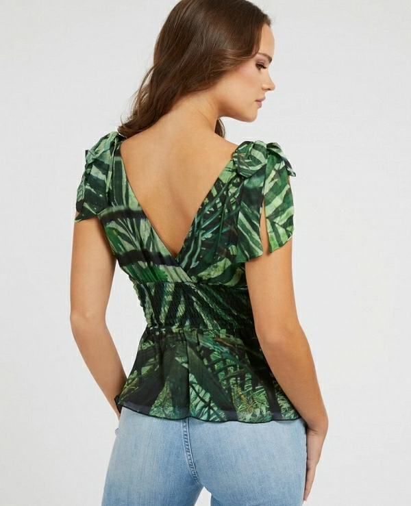 TOP DE GUESS ESTAMPADO SELVA W3GH92