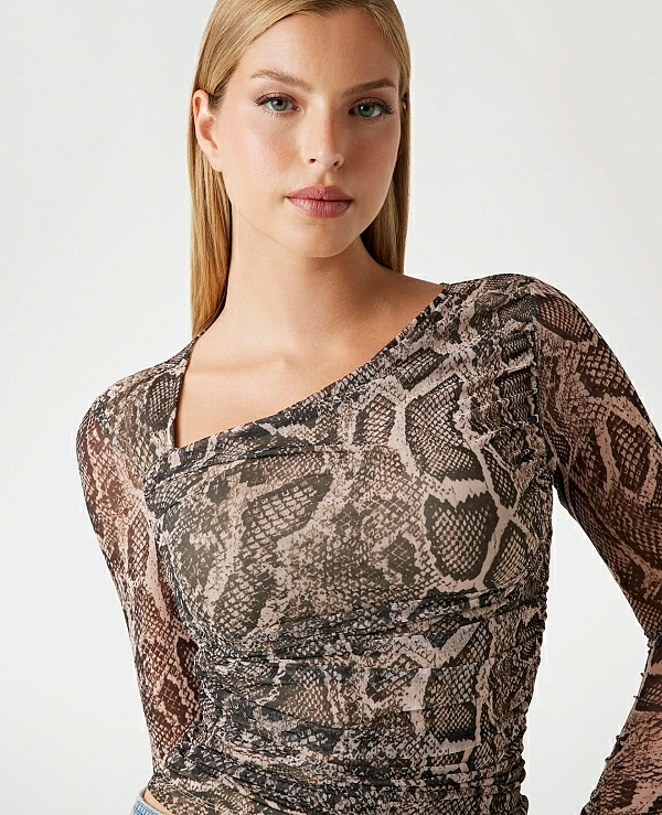 TOP DE malla estampado GUESS W5BP32KCZC2 - 20301