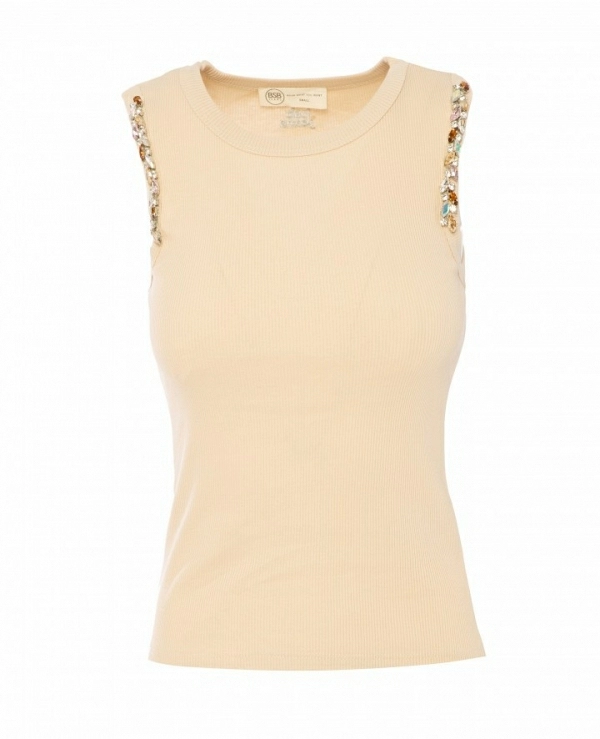 Top sin mangas canal strass DE BSB - 19395