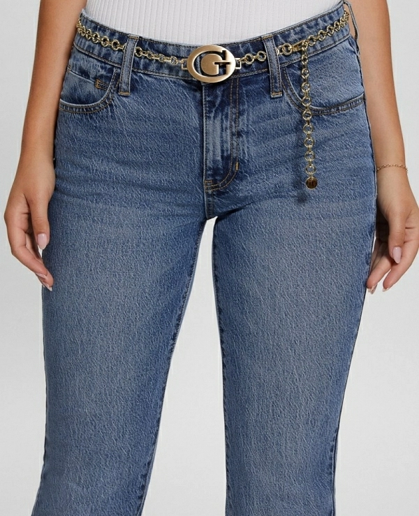 VAQUERO DE GUESS CON CINTURON W3BA15 D55O0