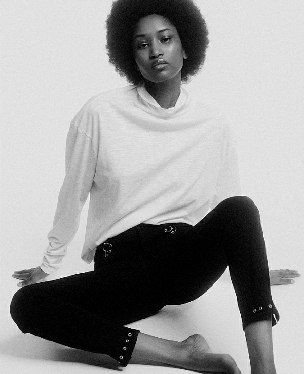 Vaqueros ajustados de Selena con aros DE BSB 054-212810 - 21007