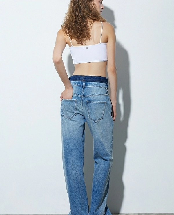 Vaqueros Erika de pierna anchaDE BSB MODELO 054-212905 - 20035