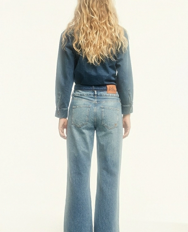 Vaqueros Erika de pierna anchaDE BSB MODELO 054-212905 - 21009