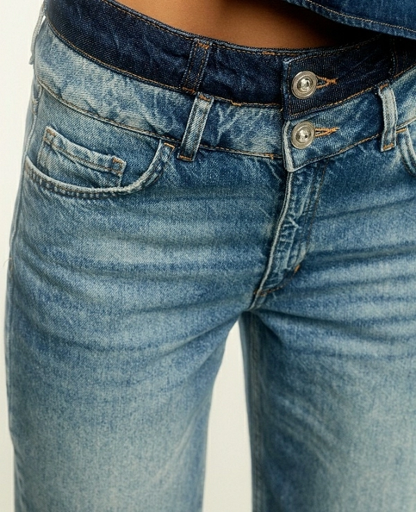 Vaqueros Erika de pierna anchaDE BSB MODELO 054-212905 - 21010