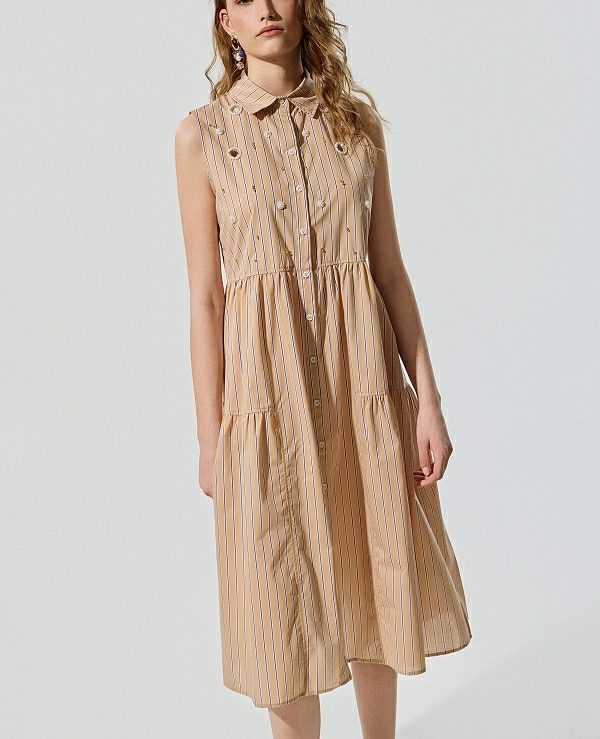 VESTDIDO DE RAYAS DE BSB MODELO 055-211022 - 21580