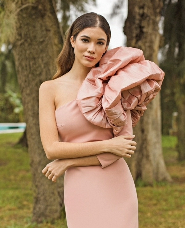 VESTIDO 7156UNA MANGA - 15823