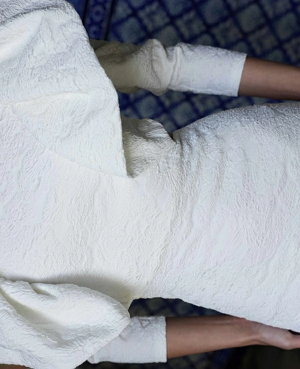 VESTIDO BLANCO MIDI ESPALDA DESCUBIERTA - 21312