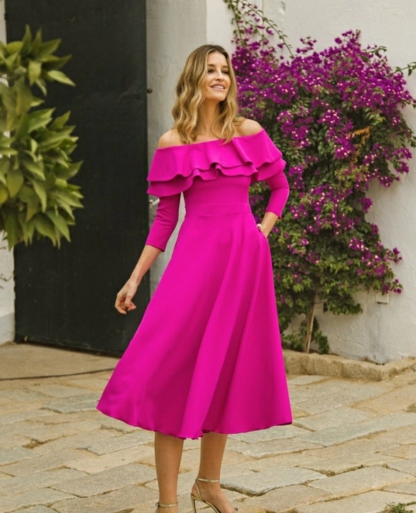 VESTIDO BUGANVILLA MIDI 