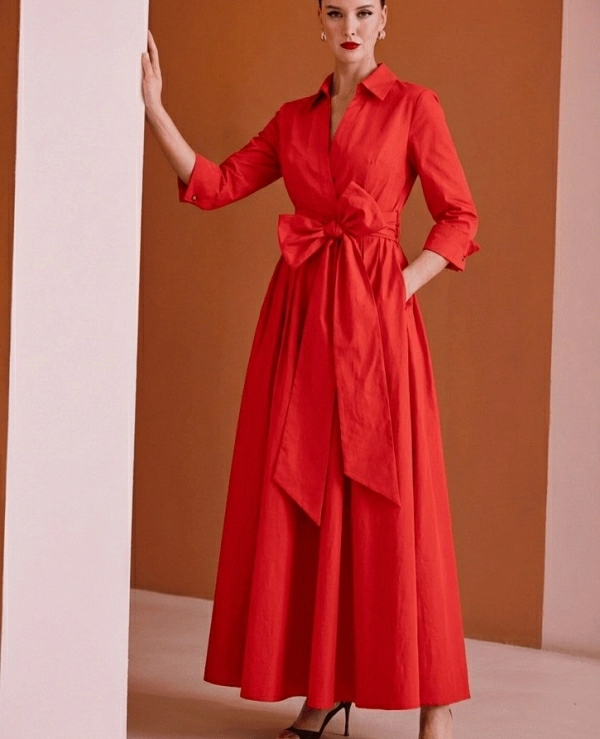 VESTIDO CARLA RUIZ MODELO 52502 color verde agua