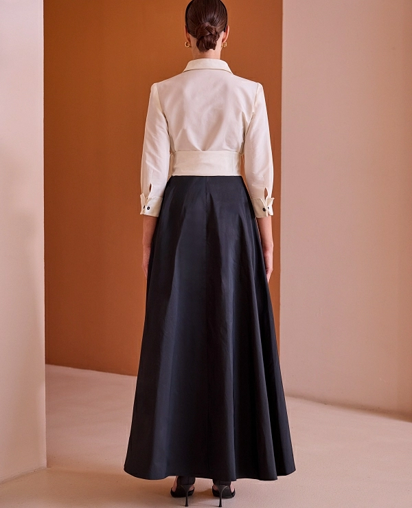 VESTIDO CARLA RUIZ MODELO 52502 color verde agua - 21051